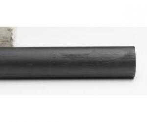 2" Diameter 12' Smooth Wood Pole - 800 - Sandblasted Black